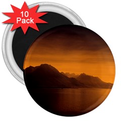 Waterscape, Switzerland 10 Pack Large Magnet (round) by artposters