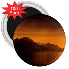 Waterscape, Switzerland 100 Pack Large Magnet (round) by artposters