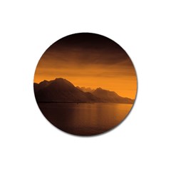 Waterscape, Switzerland Large Sticker Magnet (round) by artposters