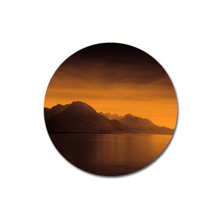 Waterscape, Switzerland Large Sticker Magnet (Round)