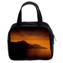 Waterscape, Switzerland Twin-sided Satchel Handbag by artposters