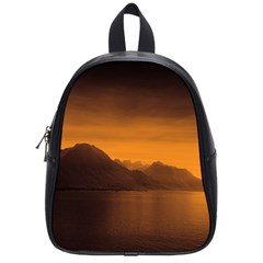 Waterscape, Switzerland Small School Backpack