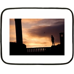 Vigeland Park, Oslo Twin-sided Mini Fleece Blanket by artposters