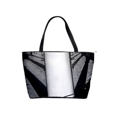 Lines Large Shoulder Bag by artposters