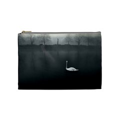 Swan Medium Makeup Purse by artposters