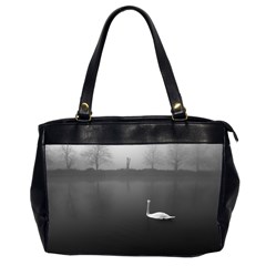 Swan Twin-sided Oversized Handbag by artposters