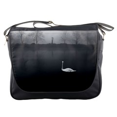 Swan Messenger Bag by artposters