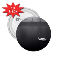 Swan 10 Pack Regular Button (round) by artposters