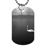 swan Twin-sided Dog Tag Front