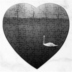 Swan Jigsaw Puzzle (heart) by artposters