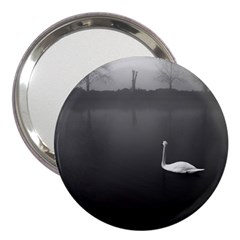 Swan 3  Handbag Mirror by artposters