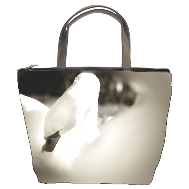 swan Bucket Handbag