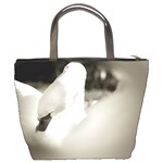 swan Bucket Handbag Back