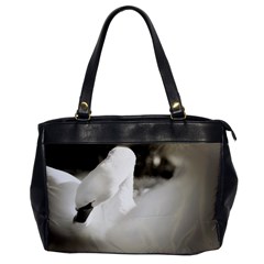 Swan Single-sided Oversized Handbag by artposters