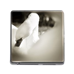 Swan Card Reader With Storage (square) by artposters