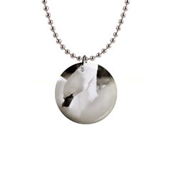 Swan Mini Button Necklace by artposters