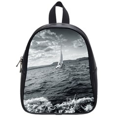 Sailing Small School Backpack by artposters