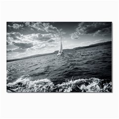 Sailing 10 Pack Small Postcard