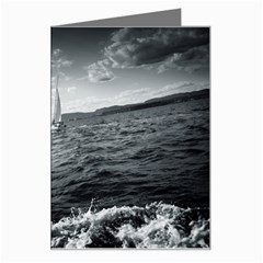 Sailing Large Greeting Card by artposters