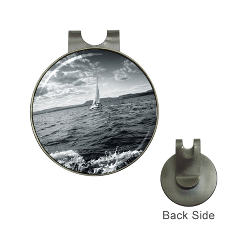 sailing Hat Clip with Golf Ball Marker