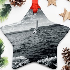 Sailing Ceramic Ornament (star)