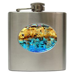 Echos Of Silence1a Hip Flask by dawnsebaughinc