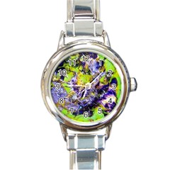 Being Green1a Classic Elegant Ladies Watch (round) by dawnsebaughinc