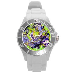 Being Green1a Round Plastic Sport Watch Large