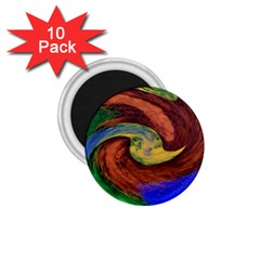 Culture Mix 10 Pack Small Magnet (round) by dawnsebaughinc