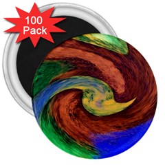 Culture Mix 100 Pack Large Magnet (round) by dawnsebaughinc