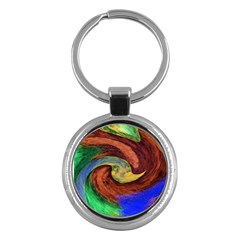 Culture Mix Key Chain (round) by dawnsebaughinc