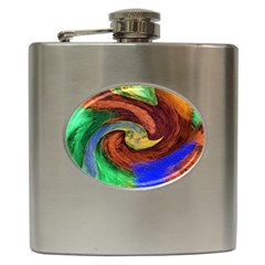 Culture Mix Hip Flask by dawnsebaughinc