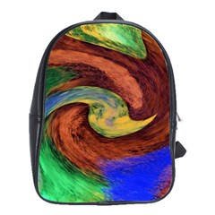 Culture Mix Large School Backpack by dawnsebaughinc