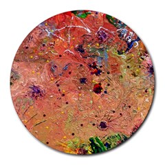 Diversity 8  Mouse Pad (round) by dawnsebaughinc