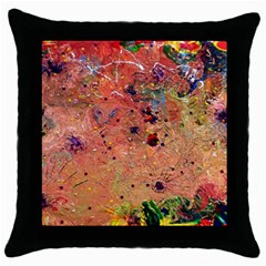 Diversity Black Throw Pillow Case by dawnsebaughinc