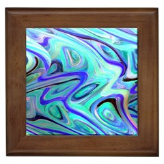 Easy Listening Framed Ceramic Tile