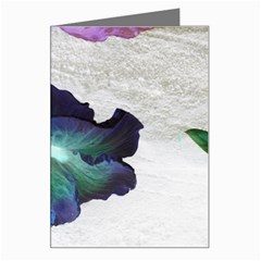 Exotic Hybiscus   Large Greeting Card by dawnsebaughinc