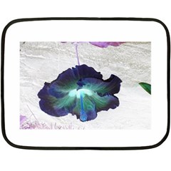 Exotic Hybiscus   Twin-sided Mini Fleece Blanket by dawnsebaughinc