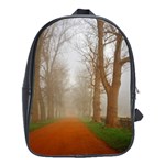 Foggy morning, Oxford Large School Backpack Front