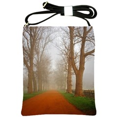 Foggy Morning, Oxford Cross Shoulder Sling Bag by artposters