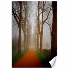 Foggy Morning, Oxford 12  X 18  Unframed Canvas Print