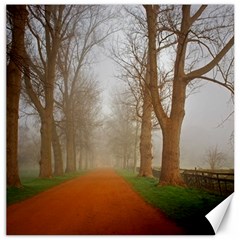 Foggy Morning, Oxford 16  X 16  Unframed Canvas Print by artposters