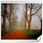 Foggy morning, Oxford 20  x 20  Unframed Canvas Print 19 x19.27  Canvas - 1