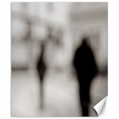 People Fading Away 8  X 10  Unframed Canvas Print