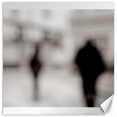 People Fading Away 20  X 20  Unframed Canvas Print