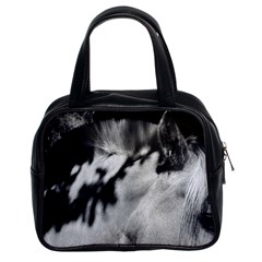 Horse Twin-sided Satchel Handbag