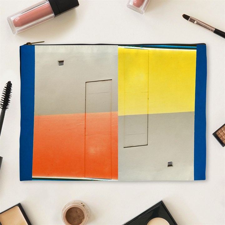 geometry Extra Large Makeup Purse