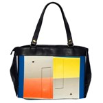 geometry Twin-sided Oversized Handbag Back