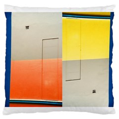 Geometry Large Cushion Case (one Side) by artposters