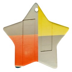 Geometry Twin-sided Ceramic Ornament (star) by artposters